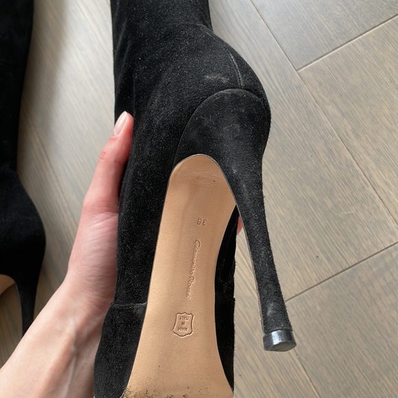 Gianvito Rossi suede high boots - Picture 4 of 9